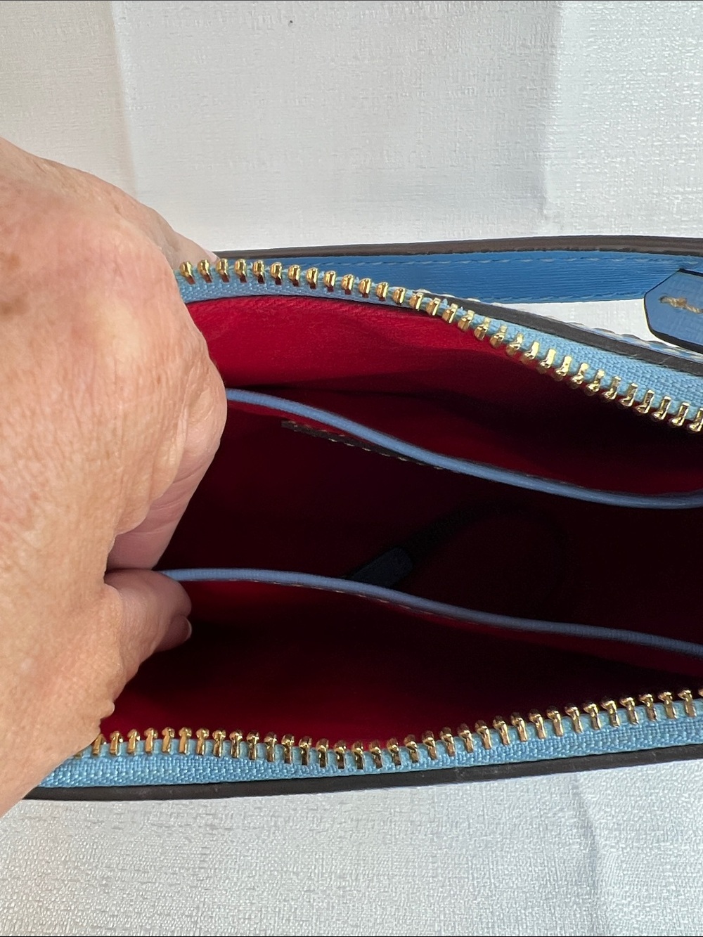 Dooney and Bourke, NWOTBlue structured bag - Picture 11 of 11
